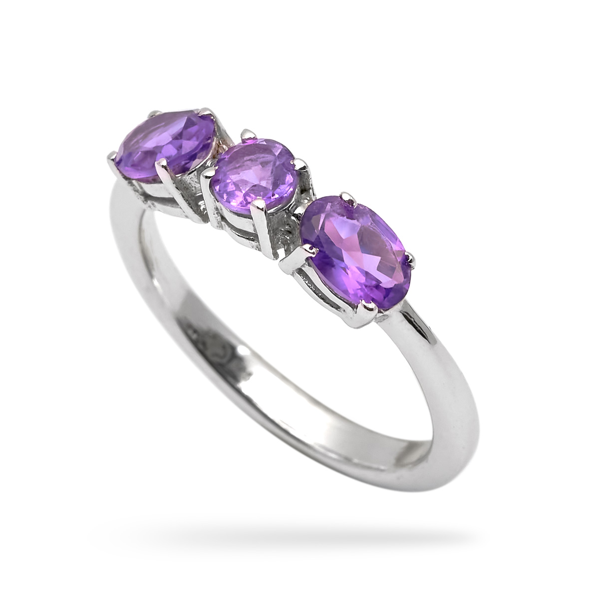 Bague amethyste argent Laurie